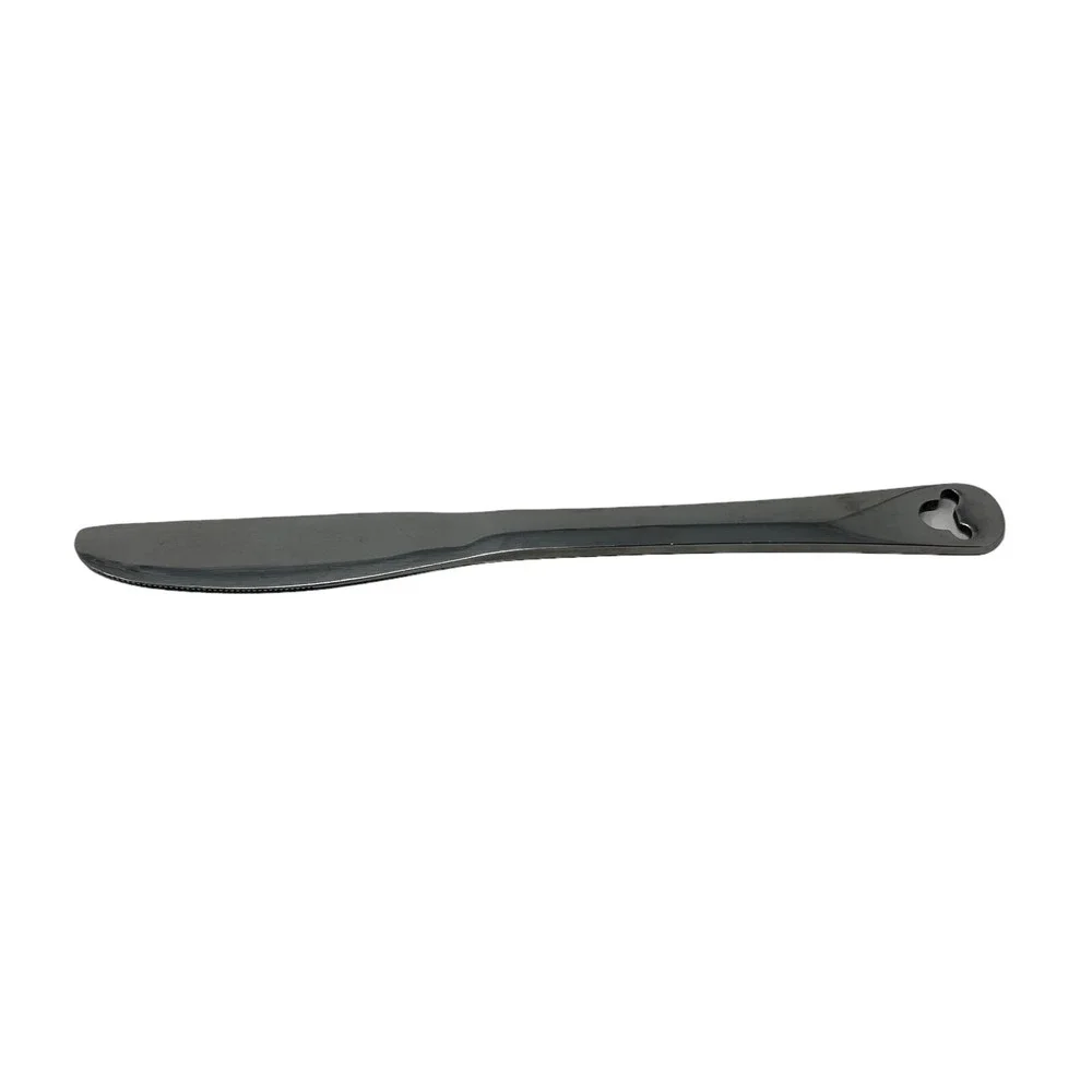 Disney Mickey Mouse Silverware KnIfe Cutout Pierced Handle Stainless‎ Flatware